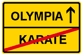 Karate - Olympia Schild